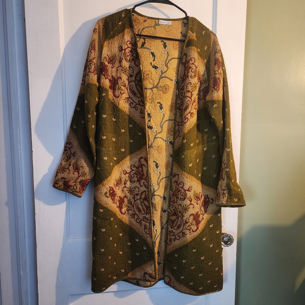 Indigo Trunk Boho Hippie Jacket